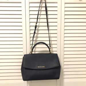 Michael Kors Ava Medium Navy (pre-owned)